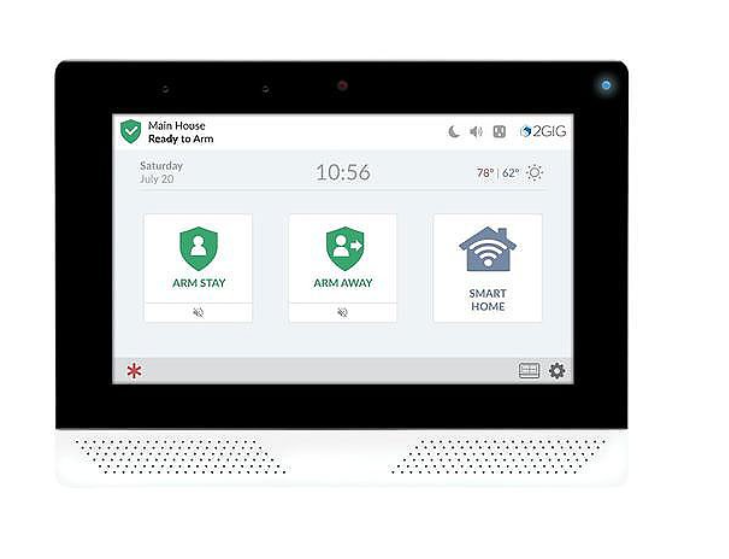 2GIG EDG-NA-VA EDGE 7-Inch Security & Automation Panel with Alarm.com Verizon LTE