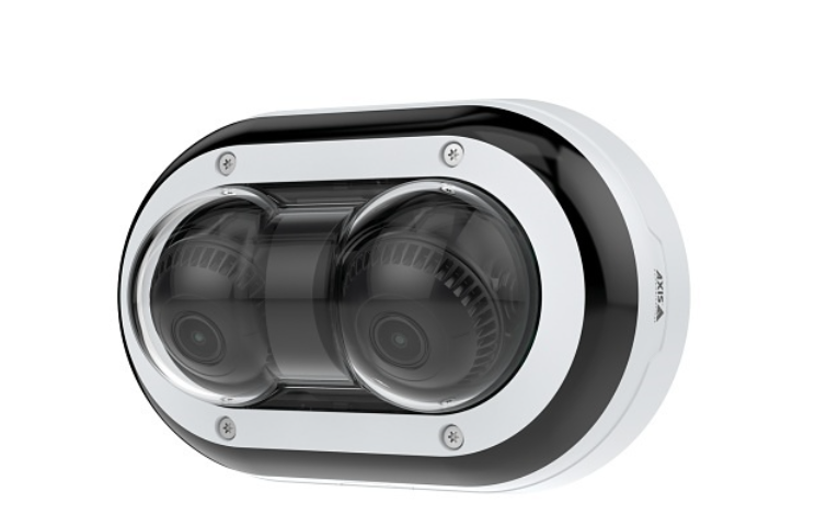 AXIS P4707-PLVE Dual-Sensor 2 × 5MP Panoramic IP Camera with 360° IR, 3.26–8.12mm Lens, Black/White – 02416-001