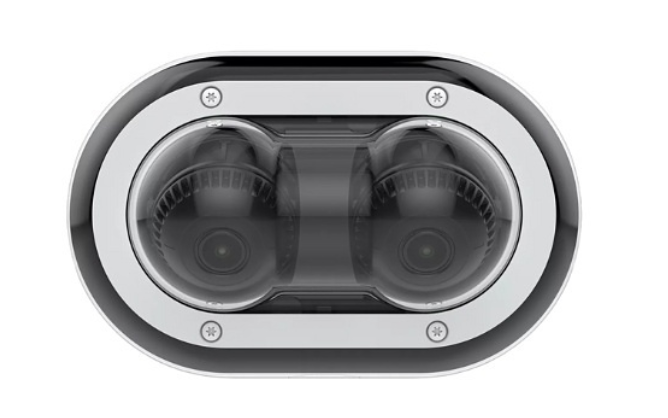 AXIS P4707-PLVE Dual-Sensor 2 × 5MP Panoramic IP Camera with 360° IR, 3.26–8.12mm Lens, Black/White – 02416-001