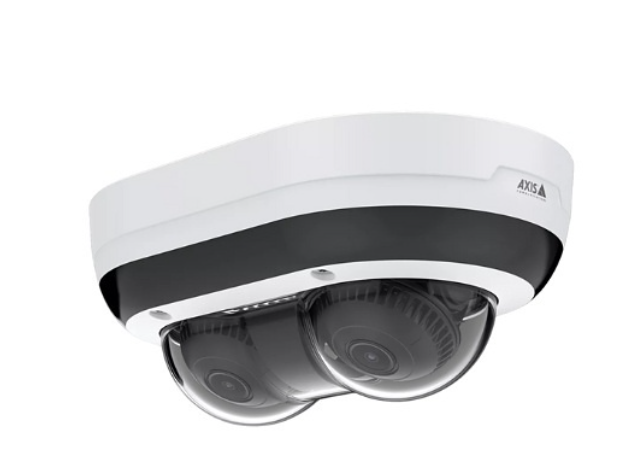 AXIS P4707-PLVE Dual-Sensor 2 × 5MP Panoramic IP Camera with 360° IR, 3.26–8.12mm Lens, Black/White – 02416-001