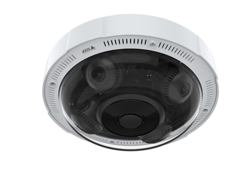 AXIS P3735-PLE 4 × 2MP AI Multidirectional Panoramic IP Camera, 3.2–8.1mm Lenses, 360° IR, White – 02633-001
