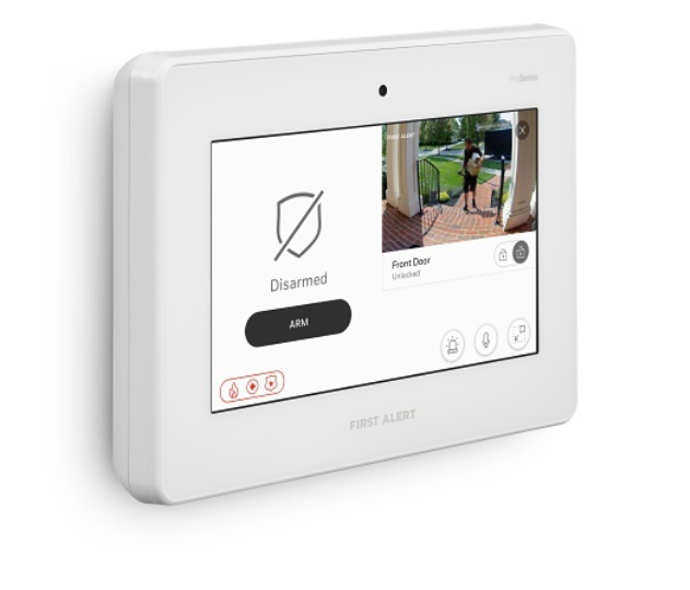 First Alert PROA7PLUS-FA ProSeries 7" All-in-One Security Panel with Wi-Fi and Z-Wave Plus