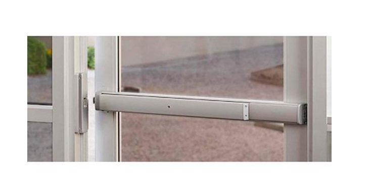 HES 9600-12/24D-630 9600 Series Surface Mounted Electric Strike, Windstorm Resistant, Satin Stainless Steel