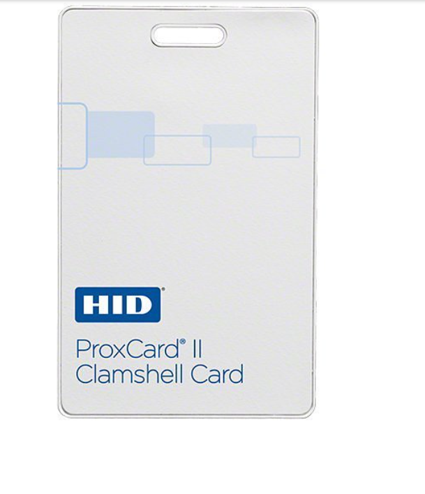 HID 1326LGSMV-PACK25-110315 ProxCard II Programmed Clamshell Proximity Cards, 25-Pack